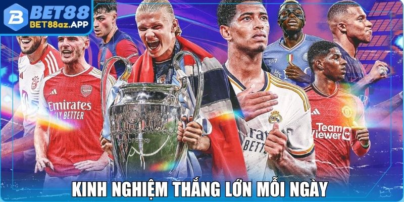 Saba Sports Bet88 - Bắt Nhịp Trận Đấu Để Thắng Mỗi Ngày Kinh nghiệm thắng lớn mỗi ngày cùng Saba Sports Bet88